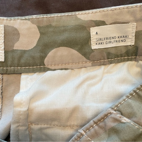Gap Girlfriend Khaki Chinos Size 4 - Picture 1 of 3